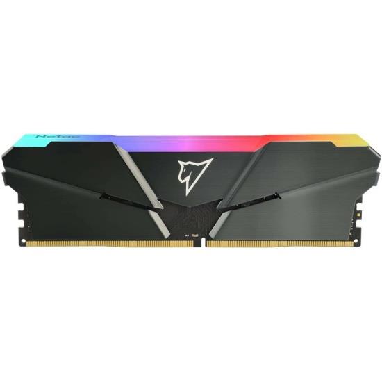 Изображение Оперативная память 16 GB DDR4 NETAC Shadow RGB (25600 МБ/с, 3200 МГц, CL16)