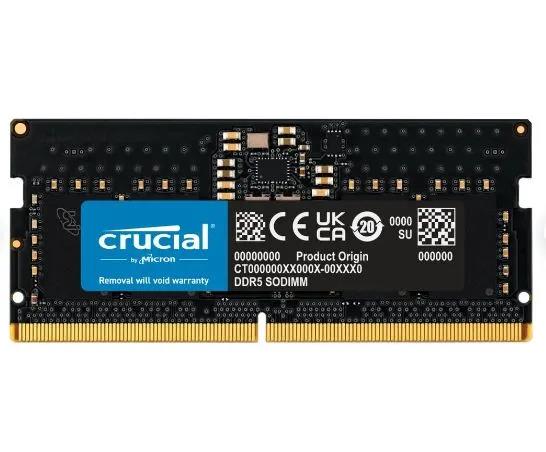 Изображение Оперативная память 16 GB DDR5 Crucial CT16G48C40S5 (38400 Мб/с, 4800 МГц, CL40)