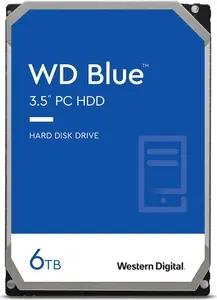 Изображение Жесткий диск 3.5" 6000 ГБ Western Digital Blue, 5400 rpm, 256 МБ