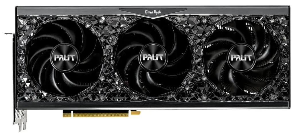 Изображение Видеокарта Palit GeForce RTX 4090 GameRock 24 Гб (NVIDIA GeForce RTX 4090, GDDR6X)/(NED4090019SB-1020G)