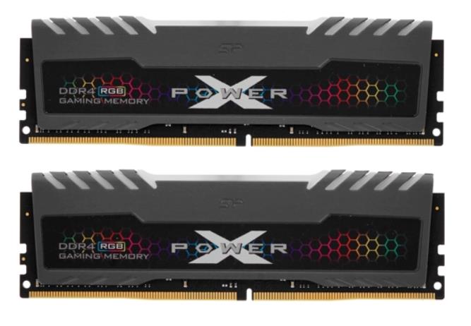 Изображение Оперативная память 2x16 GB DDR4 Silicon Power XPower Turbine RGB (25600 МБ/с, 3200 МГц, CL16)