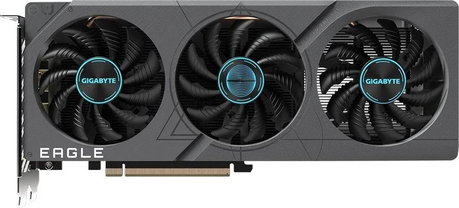 Изображение Видеокарта GIGABYTE GeForce RTX 4060 Eagle OC 8 Гб (NVIDIA GeForce RTX 4060, GDDR6)/(GV-N4060EAGLE OC-8GD)