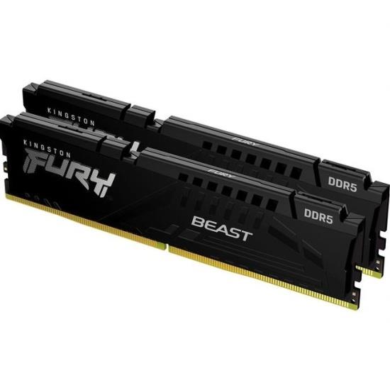 Изображение Оперативная память 2х8 GB DDR5 Kingston Fury Beast (41600 Мб/с, 5200 МГц, CL40)