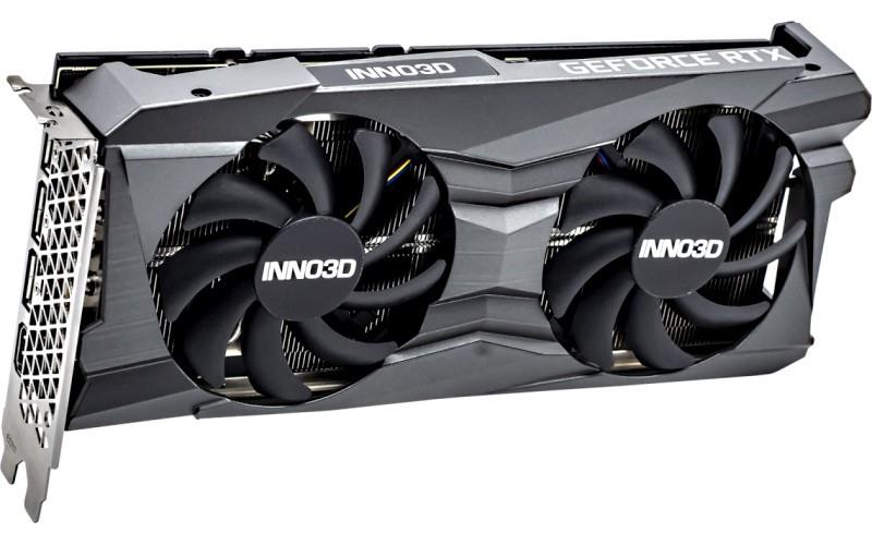 Изображение Видеокарта Inno3D GeForce RTX 3060 TWIN X2 OC (LHR) 12 Гб (NVIDIA GeForce RTX 3060, GDDR6)/(N30602-12D6X-11902120H)