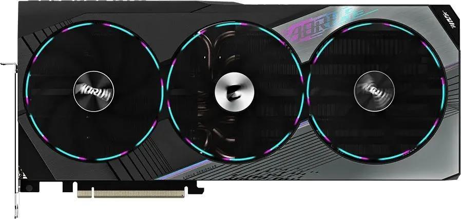 Изображение Видеокарта GIGABYTE GeForce RTX 4070 Ti Aorus Master 12 Гб (NVIDIA GeForce RTX 4070 Ti, GDDR6X)/(GV-N407TAORUS M-12GD)