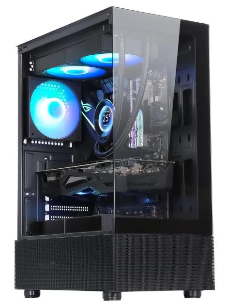 Изображение Корпус Formula Crystal Z1 (ATX, черный, без БП)/()