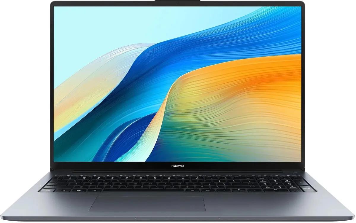 Изображение Ноутбук Huawei MateBook D 16 MCLF-X (Intel 12450H 2000 МГц/ SSD 512 ГБ  /RAM 16 ГБ/ 16" 1920x1200/VGA встроенная/ Без ОС) (53013YDK)