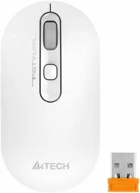 Изображение Мышь A4Tech Fstyler FG20S  серый, белый