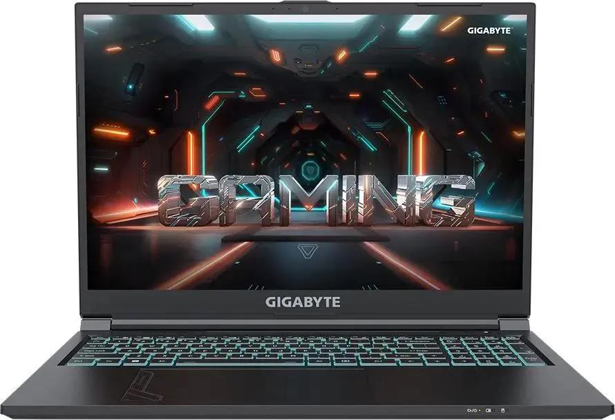 Изображение Ноутбук GIGABYTE G6 (Intel 12650H 2300 МГц/ SSD 512 ГБ  /RAM 16 ГБ/ 16" 1920x1200/VGA дискретная/ DOS) (KF-G3KZ853SD)