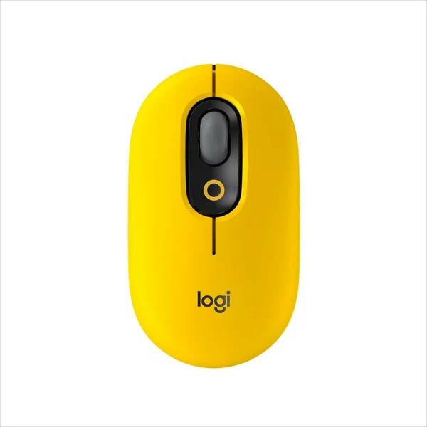 Изображение Мышь Logitech POP Mouse Blast желтый