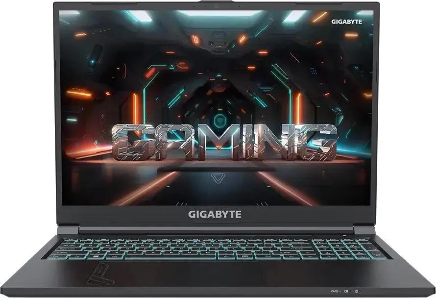 Изображение Ноутбук GIGABYTE G6 (Intel 13500H 2600 МГц/ SSD 512 ГБ  /RAM 16 ГБ/ 16" 1920x1200/VGA дискретная/ DOS) (MF-52KZ853SD)