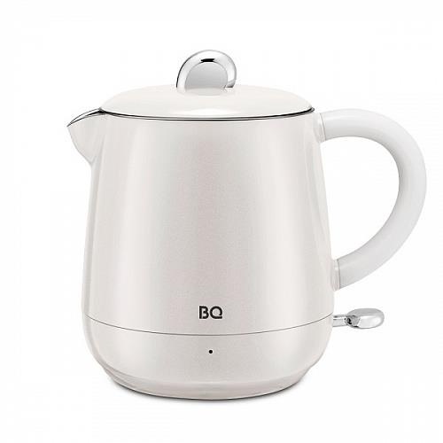 Изображение Электрический чайник BQ KT1717P Pearl (800 Вт/0,6 л /пластик, нержавеющая сталь/перламутровый)