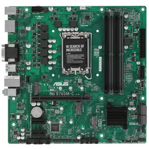 Изображение Материнская плата LGA 1700 Asus Pro B760M-C-CSM