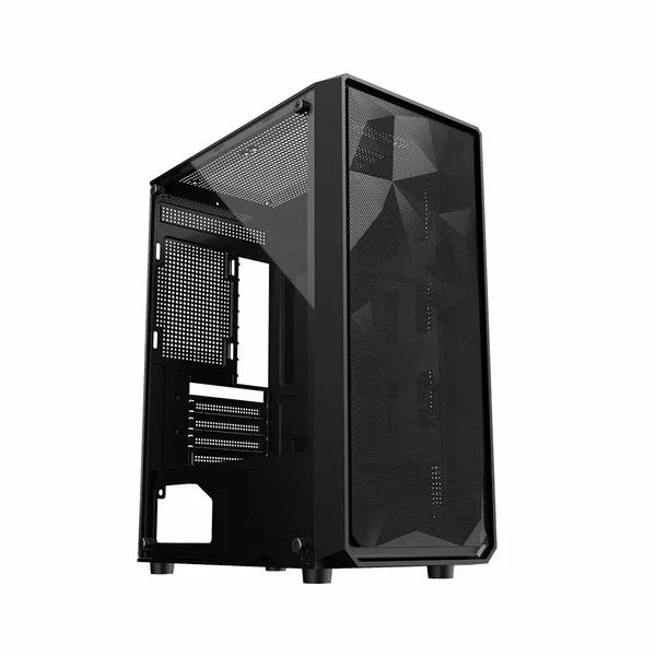 Изображение Корпус 1STPLAYER FD3-M (micro-ATX, черный, без БП)/(FD3-M-BK-4F1)