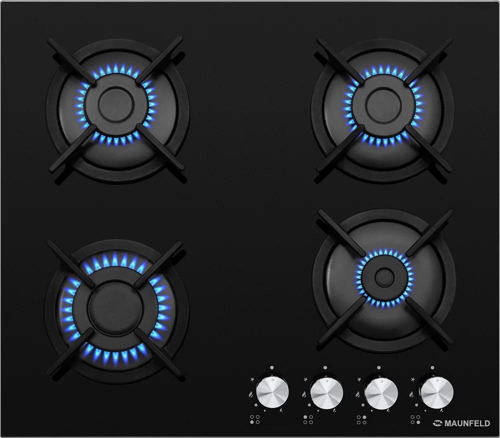 Изображение Варочная панель MAUNFELD EGHG.64.1CB/G (черный)