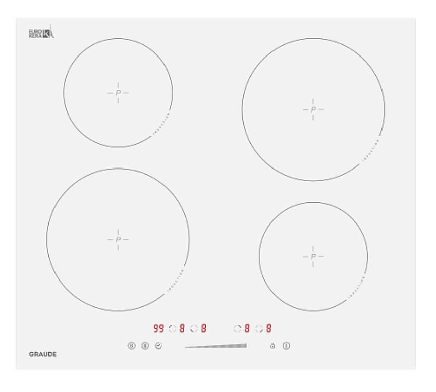 Изображение Варочная панель GRAUDE IK 60.0 AW (белый)