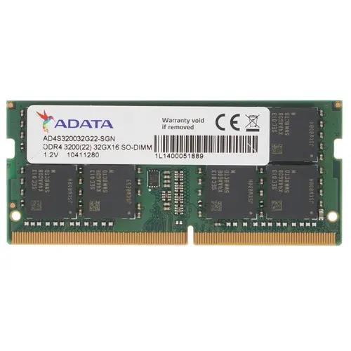 Изображение Оперативная память 1x32 GB DDR4 ADATA Premier (25600 МБ/с, 3200 МГц, CL22)