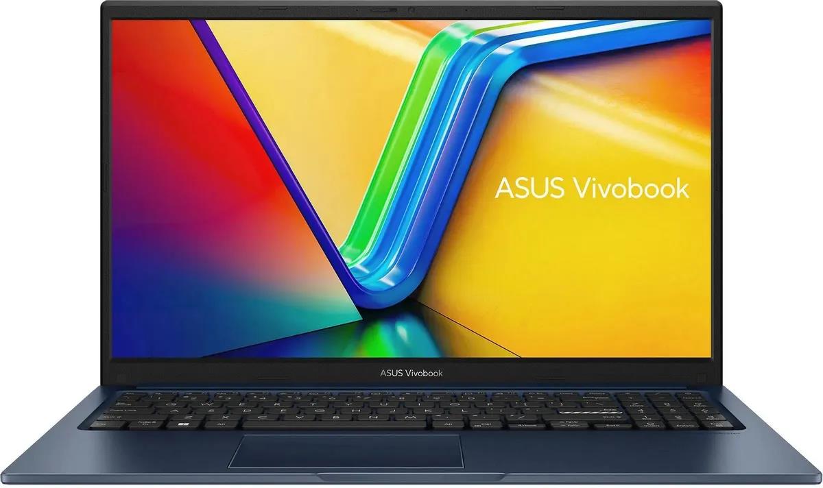 Изображение Ноутбук Asus Vivobook 15 X1504VA-BQ346 (Intel 1355U 1700 МГц/ SSD 512 ГБ  /RAM 16 ГБ/ 15.6" 1920x1080/VGA встроенная/ Без ОС) (90NB10J1-M00EV0)