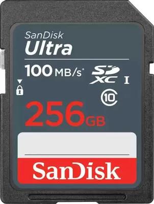 Изображение Карта памяти SanDisk SDXC Ultra Class 10 256 Гб  SDSDUNR-256G-GN3IN