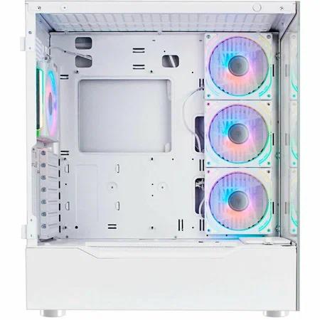 Изображение Корпус Ginzzu GL790 FAN 12MW6 (ATX, Mini-ITX, micro-ATX, белый, без БП)/(GL790)