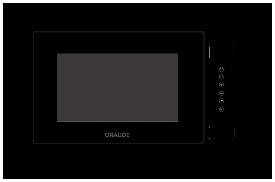 Изображение Встраиваемая микроволновая печь GRAUDE Comfort MWG 38.1 S (черный)