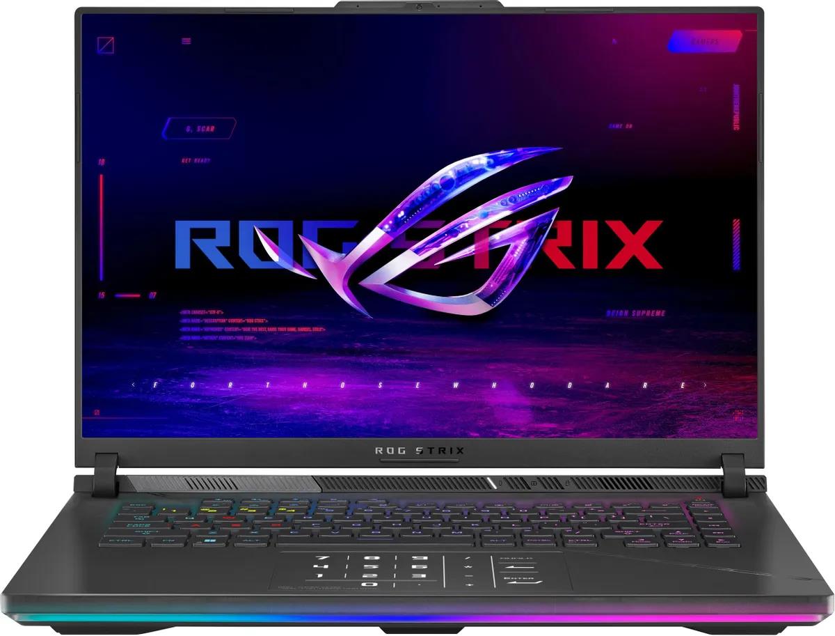 Изображение Ноутбук Asus ROG Strix G634JZR-RA100W (Intel 14900HX 2200 МГц/ SSD 1024 ГБ  /RAM 32 ГБ/ 16" 2560x1600/VGA дискретная/ Windows 11 Home) (90NR0IC2-M004C0)