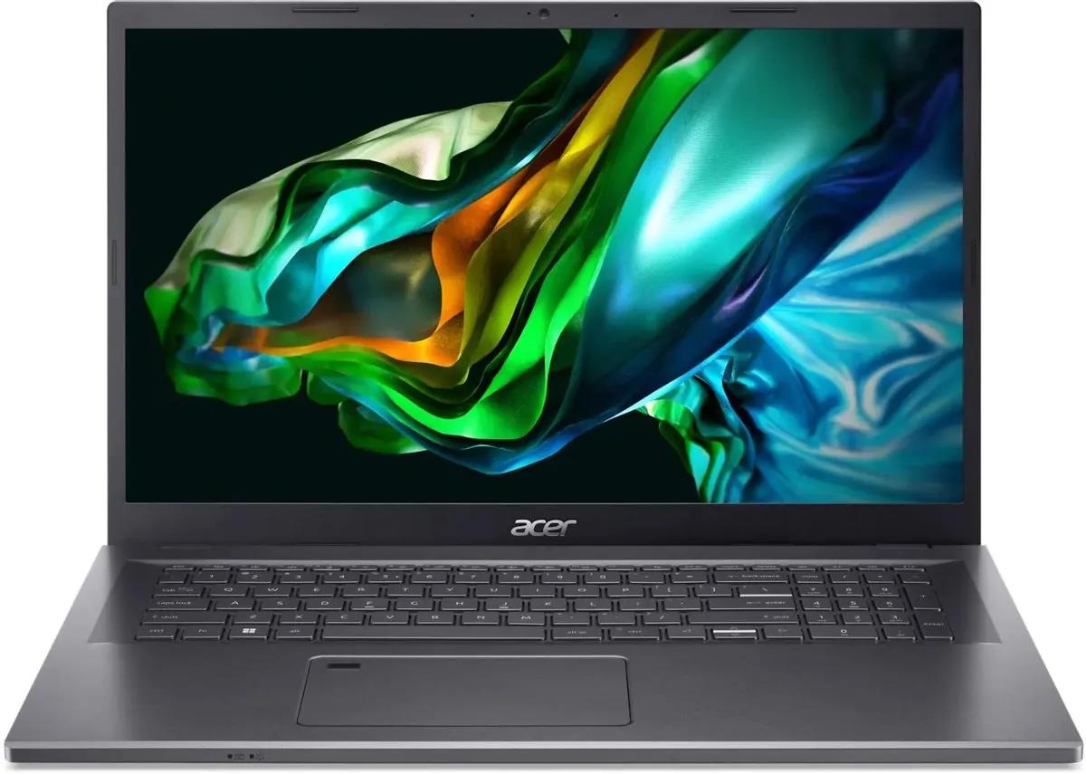 Изображение Ноутбук Acer Aspire 5 A517-58GM-505U (Intel 1335U 1300 МГц/ SSD 512 ГБ  /RAM 16 ГБ/ 17.3" 1920x1080/VGA дискретная/ Без ОС) (NX.KJLCD.006)