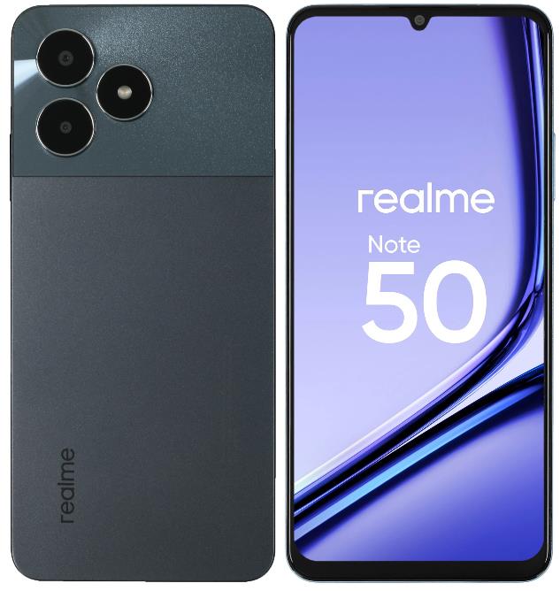 Изображение Смартфон Realme Note 50 (128 Гб/4 Гб) черный