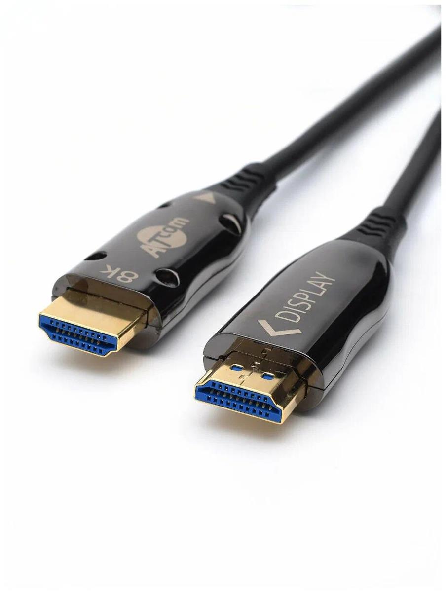 Изображение Кабель Atcom AT8880 HDMI-HDMI (черный) (10 м)