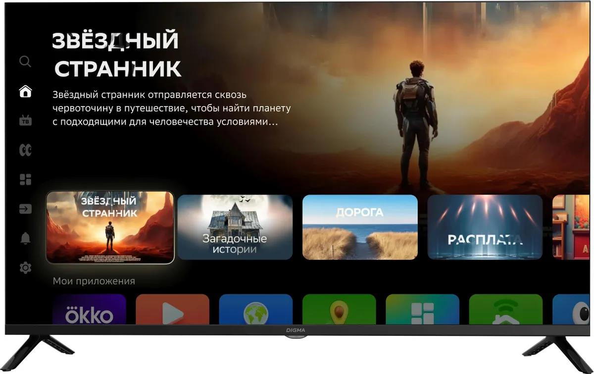 Изображение Телевизор Digma DM-LED40SBB36 40" 1080p Full HD Smart TV черный