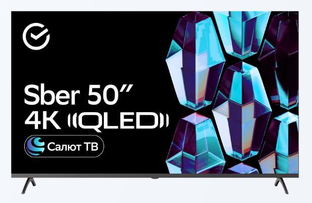 Изображение Телевизор Sber SDX-50UQ5235T 50" 4K UHD Smart TV титан