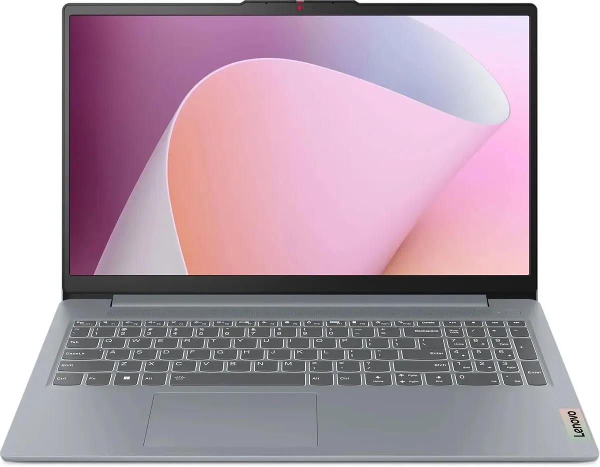 Изображение Ноутбук Lenovo IdeaPad Slim 3 15AMN8 (AMD 7520U 2800 МГц/ SSD 512 ГБ  /RAM 8 ГБ/ 15.6" 1920x1080/VGA встроенная/ Без ОС) (82XQ00EQPS)