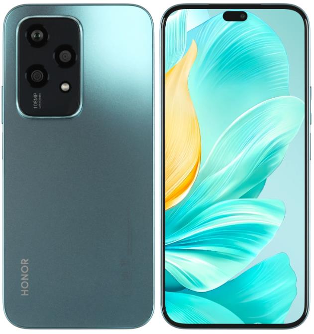 Изображение Смартфон HONOR 200 Lite (256 Гб/8 Гб) зеленый