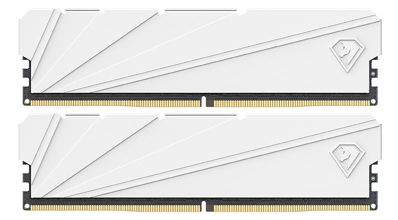 Изображение Оперативная память 2х8 GB DDR4 NETAC Shadow S White (25600 МБ/с, 3200 МГц, CL16)