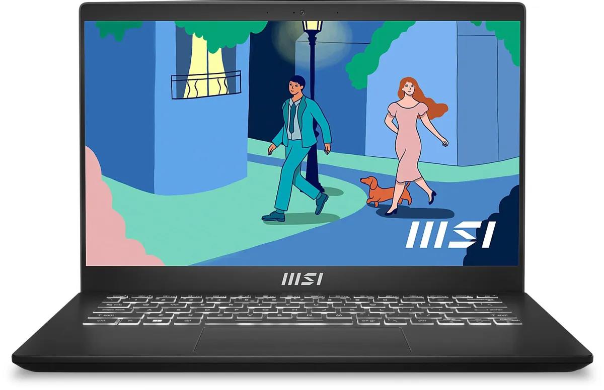 Изображение Ноутбук MSI Modern 14 C7M-048US (AMD 7730U 2000 МГц/ SSD 512 ГБ  /RAM 16 ГБ/ 14" 1920x1080/VGA встроенная/ Windows 11 Home) (9S7-14JK12-048)