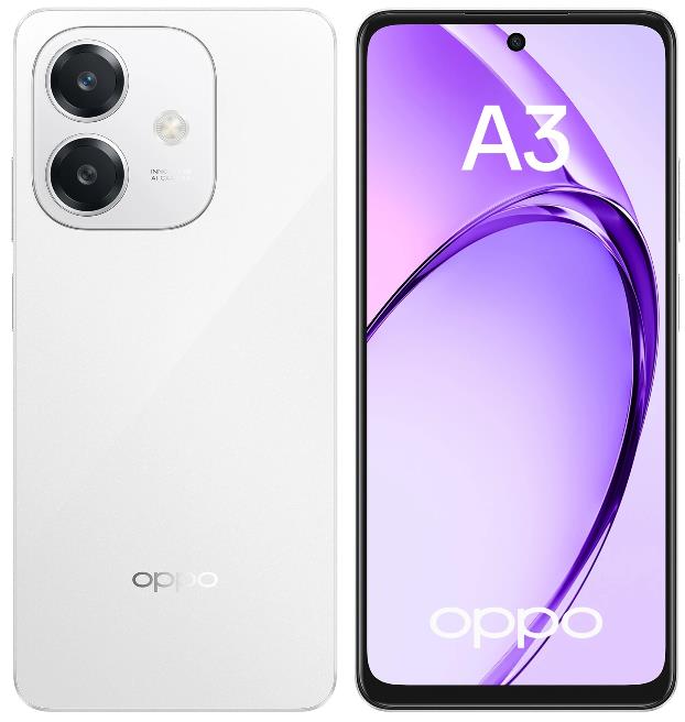 Изображение Смартфон OPPO A3 (256 Гб/6 Гб) белый