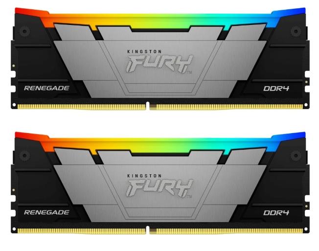 Изображение Оперативная память 2х8 GB DDR4 Kingston Fury Renegade RGB (32000 Мб/с, 4000 МГц, CL19)