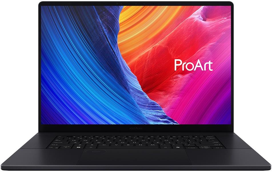 Изображение Ноутбук Asus ProArt P16 H7606WV-ME098X (AMD HX 370 2000 МГц/ SSD 2048 ГБ  /RAM 32 ГБ/ 16" 3840x2400/VGA дискретная/ Windows 11 Pro) (90NB1411-M004Z0)