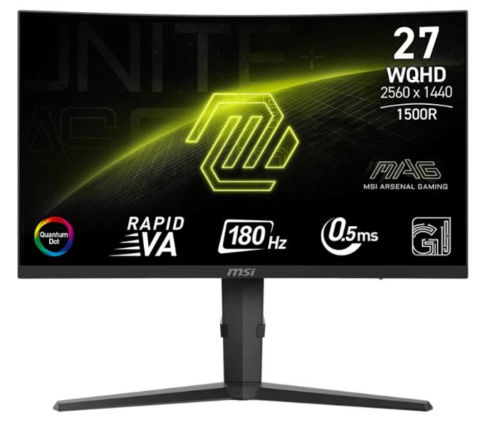 Изображение Монитор MSI MAG 275CQRF QD E2 (27 "/2560x1440/TFT *VA)