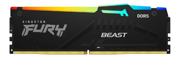 Изображение Оперативная память 2x16 GB DDR5 Kingston Fury Beast RGB (48000 Мб/с, 6000 МГц, CL36)