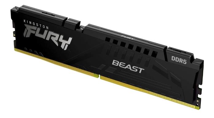 Изображение Оперативная память 16 GB DDR5 Kingston Fury Beast (51200 Мб/с, 6400 МГц, CL32)