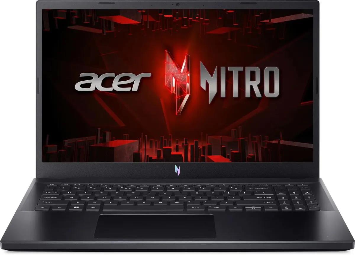 Изображение Ноутбук Acer Nitro V 15 ANV15-51-51AT (Intel 13420H 2100 МГц/ SSD 512 ГБ  /RAM 16 ГБ/ 15.6" 1920x1080/VGA дискретная/ Без ОС) (NH.QNACD.009)