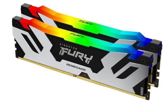 Изображение Оперативная память 2x16 GB DDR5 Kingston Fury Renegade RGB (54400 МБ/с, 6800 МГц, CL36)