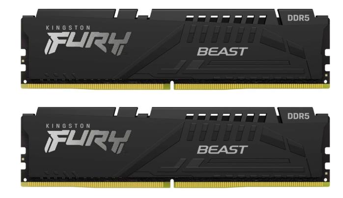 Изображение Оперативная память 2х8 GB DDR5 Kingston Fury Beast (48000 Мб/с, 6000 МГц, CL30)