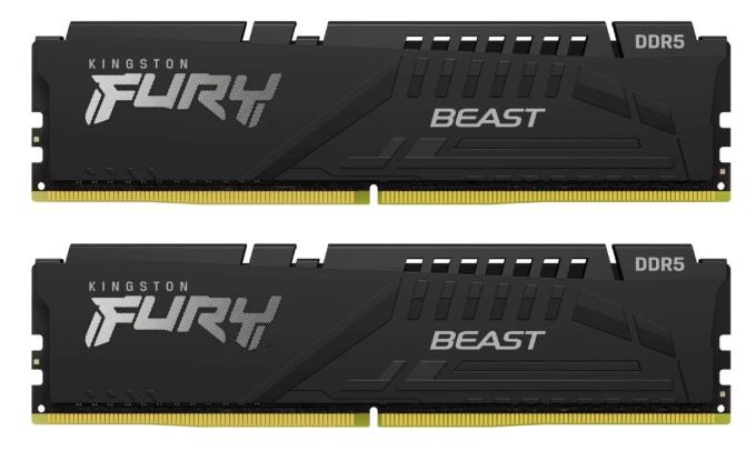 Изображение Оперативная память 2x16 GB DDR5 Kingston Fury Beast (64000 МБ/с, 6400 МГц, CL32)