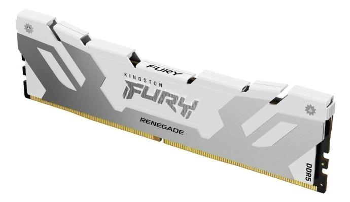 Изображение Оперативная память 16 GB DDR5 Kingston Fury Renegade White (64000 МБ/с, 8000 МГц, CL38)