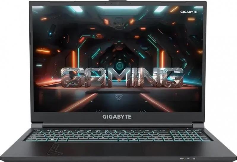 Изображение Ноутбук GIGABYTE G6 (Intel 13620H 2400 МГц/ SSD 1024 ГБ  /RAM 16 ГБ/ 16" 1920x1200/VGA дискретная/ DOS) (MF-H2KZ854KD)