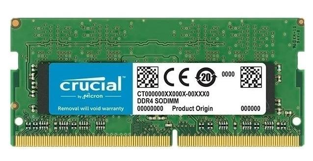 Изображение Оперативная память 8 GB DDR4 Crucial CB8GS3200 (25600 МБ/с, 3200 МГц, CL22)