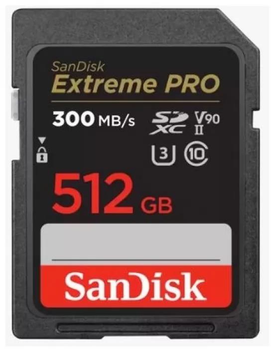 Изображение Карта памяти SanDisk SDXC Extreme Pro Class 10 512 Гб  SDSDXDK-512G-GN4IN