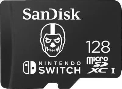 Изображение Карта памяти SanDisk MicroSDXC Nintendo Switch Class 10 128 Гб  SDSQXAO-128G-GN6ZG